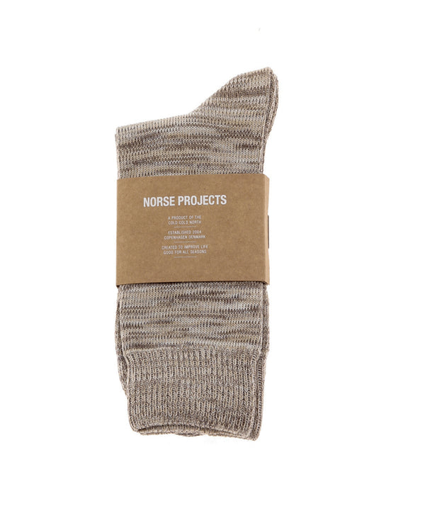 Norse Projects - Bjarki blend socks - Oatmeal