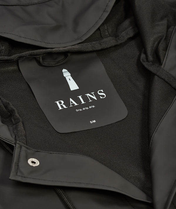 Rains rain jacket logo