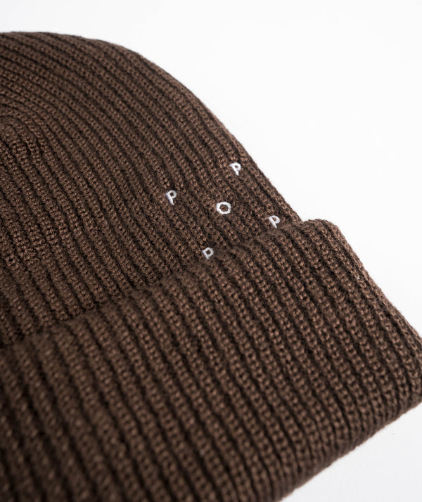 POP Trading Company Basic Beanie - Brown