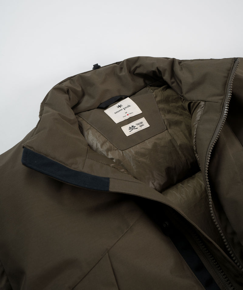 Snow Peak FR 2L Down Coat - Olive