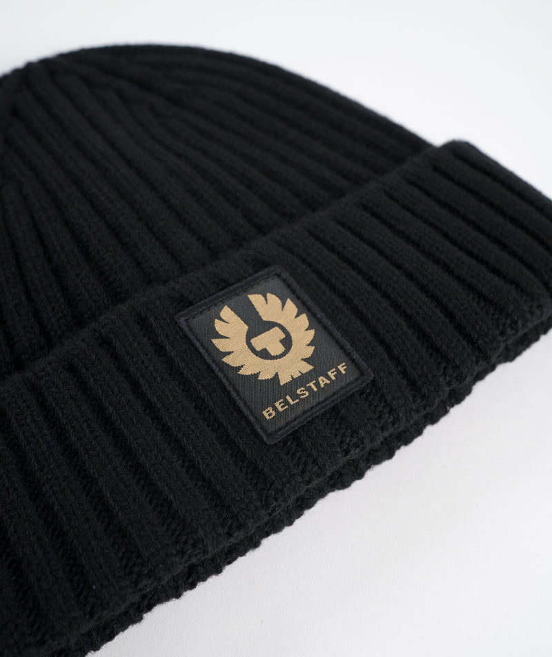 Belstaff Watch Beanie Hat - Black