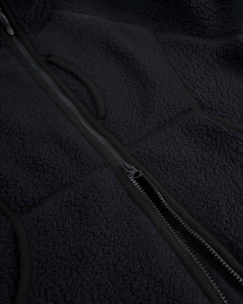 Snow Peak Thermal Boa Fleece Jacket - Black