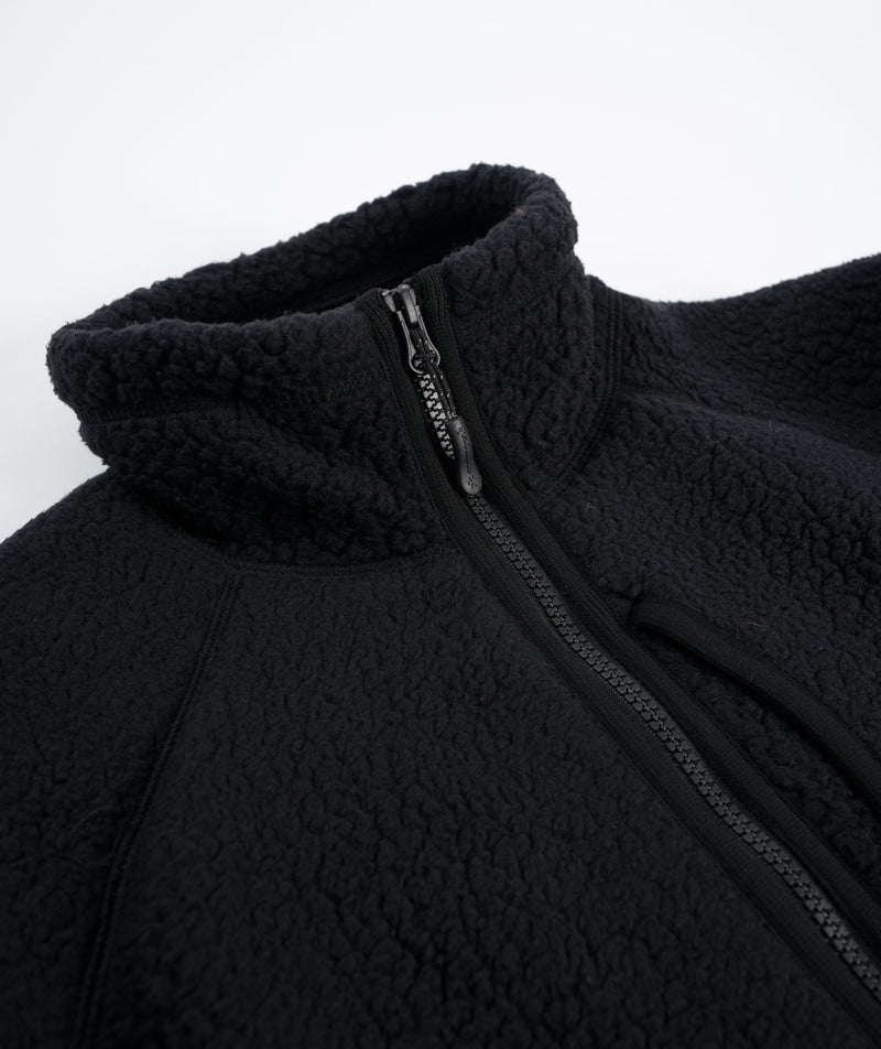 Snow Peak Thermal Boa Fleece Jacket - Black