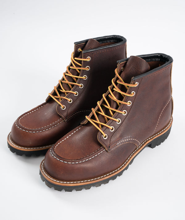 Red Wing 6 Inch Roughneck Moc Toe - Brown