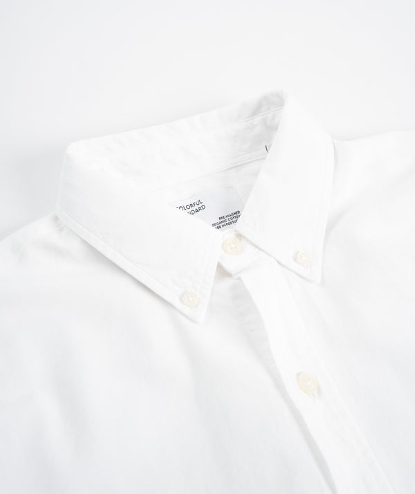 Colorful Standard Organic Button Down Shirt - Optical White