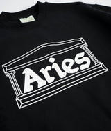 Aries Column Sweat - Black