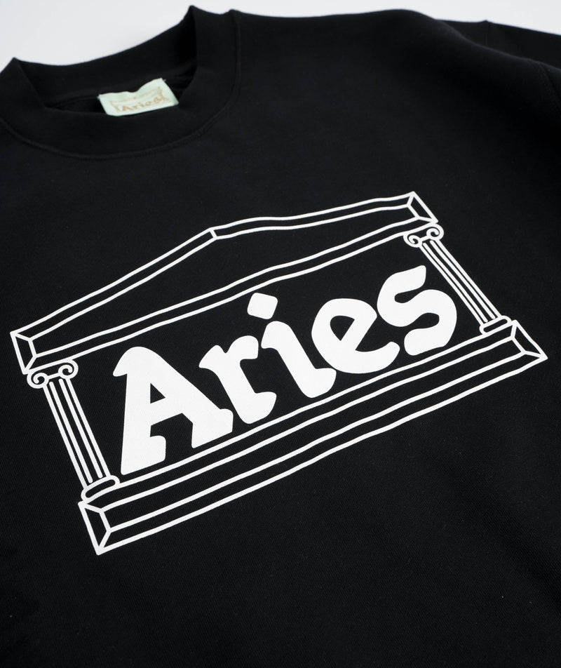 Aries Column Sweat - Black