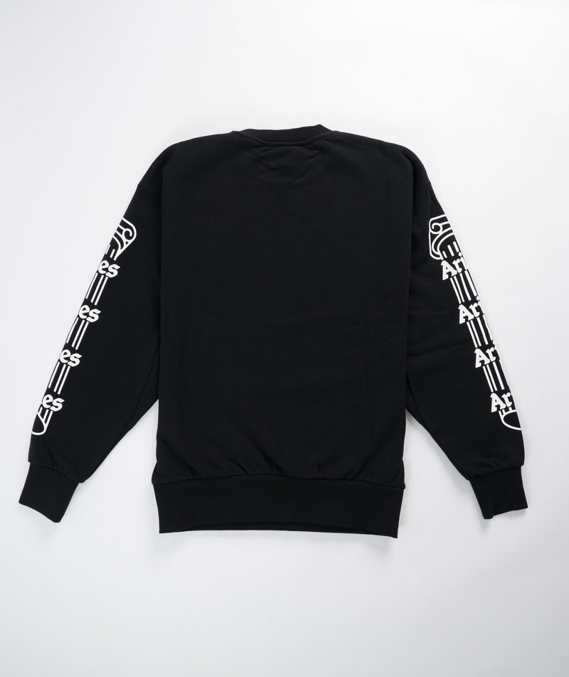 Aries Column Sweat - Black