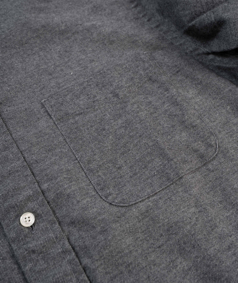 Beams B.D. Flannel Shirt - Grey