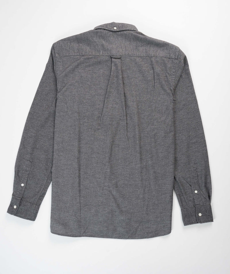 Beams B.D. Flannel Shirt - Grey