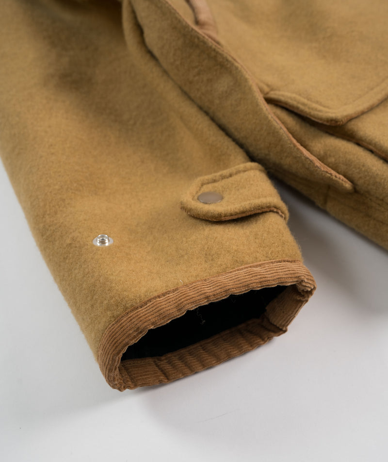 Beams Heavy Melton Hunting Parka - Camel