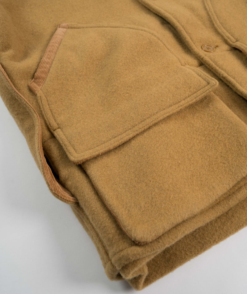 Beams Heavy Melton Hunting Parka - Camel