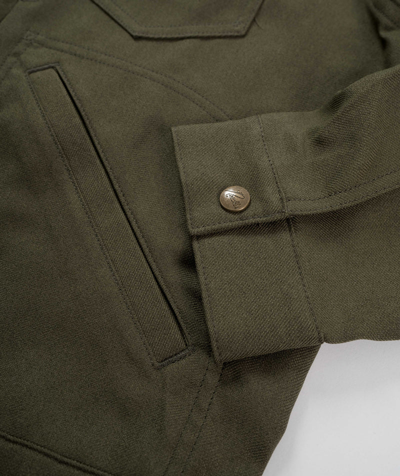 Needles - Penny jean jacket poly twill - Olive