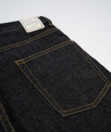 Beams Plus 5 Pocket wide denim - Black