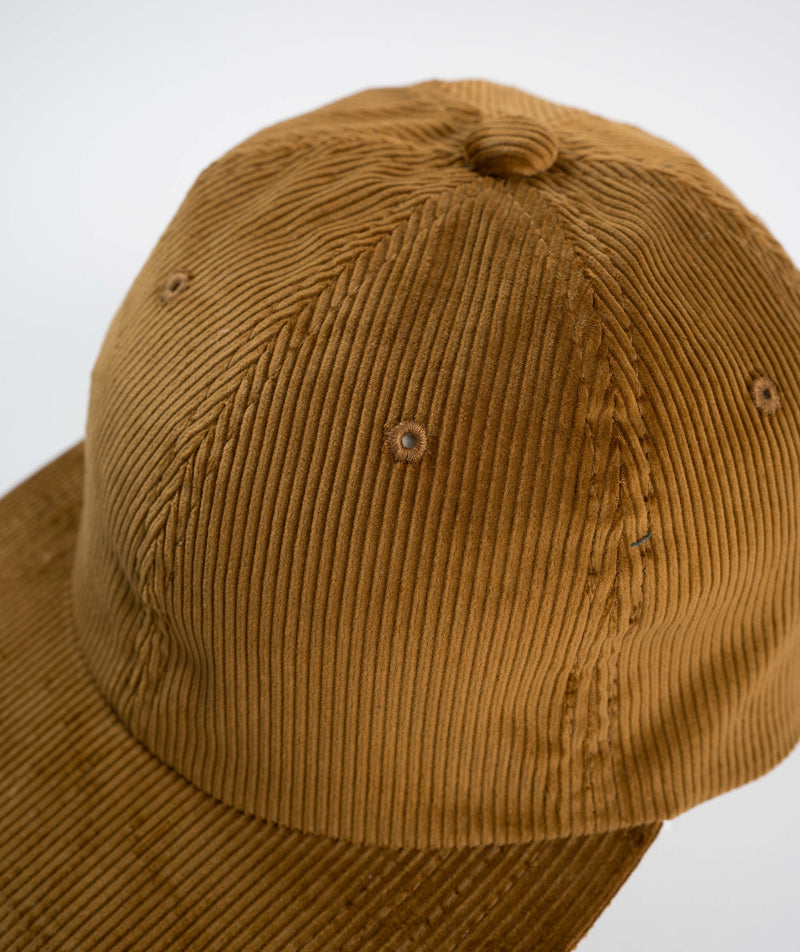 Beams Plus 6 Panel corduroy cap - Brown