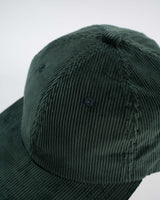 Beams Plus 6 Panel corduroy cap - Green