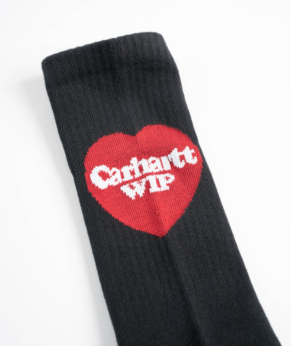 Carhartt WIP Heart Socks - Black