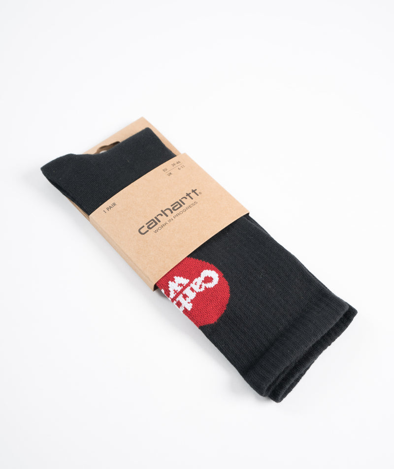 Carhartt WIP Heart Socks - Black