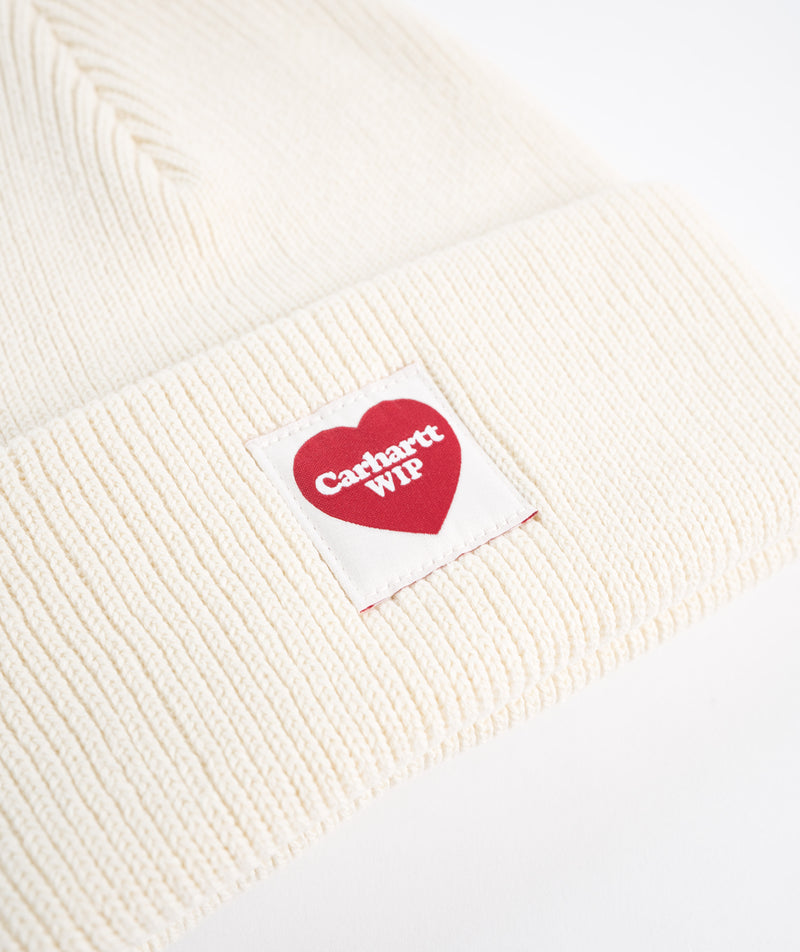 Carhartt WIP Heart Beanie - Natural