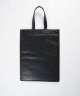 CDG Wallet Large Leather Tote Bag - Black