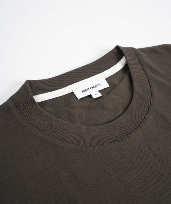 Norse Projects Johannes Standard Pocket SS Tee - Beech Green