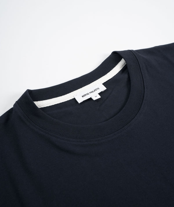 Norse Projects Johannes Standard Pocket SS T-Shirt - Dark Navy