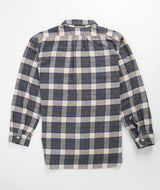 Ordinary Fits Work Check Shirt - Blue/Off White