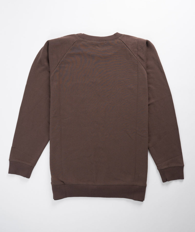 Ordinary Fits Brown Print Sweat - Brown