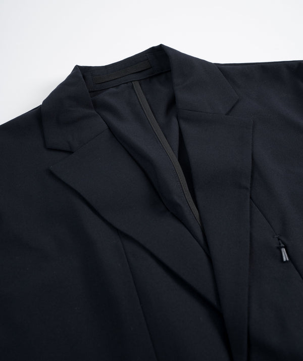 Norse Projects Emil Cordura Tech Wool Blazer - Dark Navy