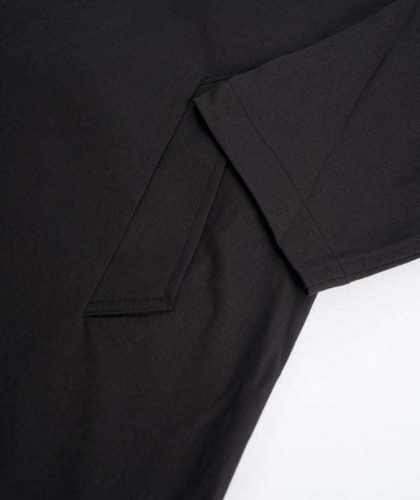 Norse Projects Vargo Solotex Twill Raglan Mac - Black