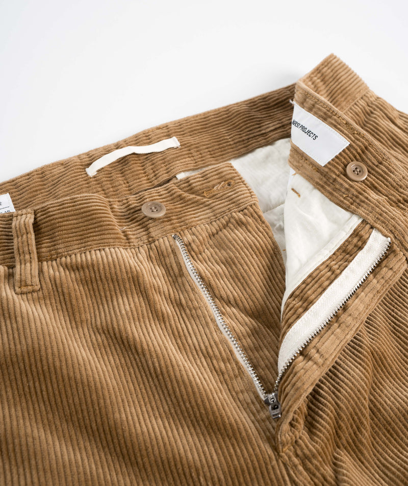 Norse Projects Aros Regular Wide Wale Corduroy Chino - Utility Khaki