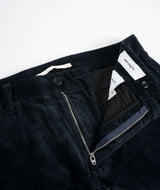 Norse Projects Aros Regular Wide Wale Corduroy Chino - Dark Navy