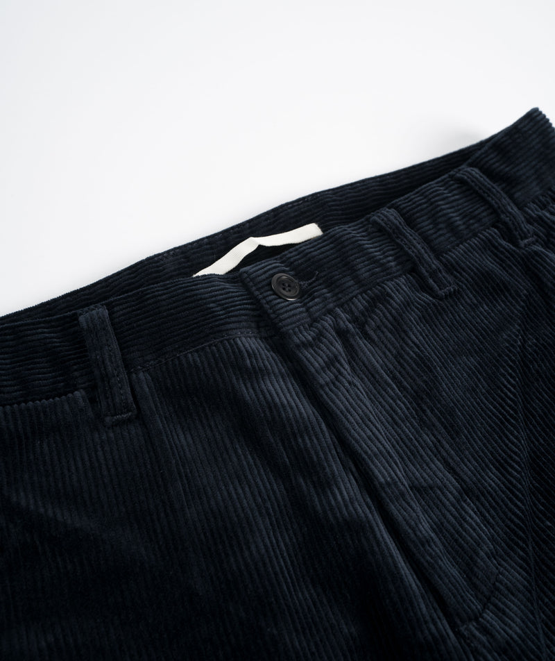 Norse Projects Aros Regular Wide Wale Corduroy Chino - Dark Navy