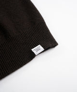 Norse Projects Marco Merino Lambswool Polo - Truffle