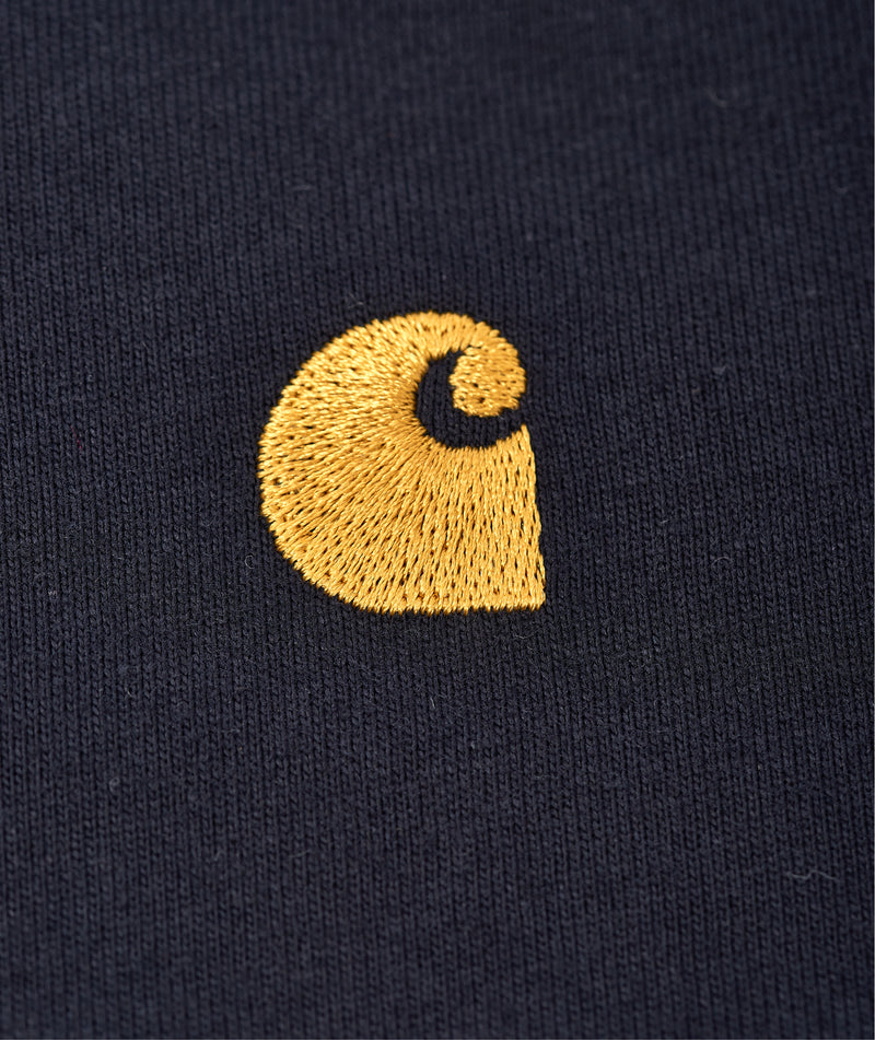 Carhartt WIP Chase T-Shirt - Dark Navy/Gold