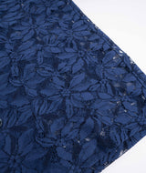 Needles Cabana Shirt Flower Lace Cloth - Navy