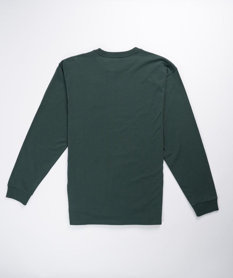 Carhartt WIP L/S Chase T-Shirt - Discovery Green/Gold