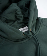 Carhartt WIP Hooded Chase Sweat - Discovery Green/Gold