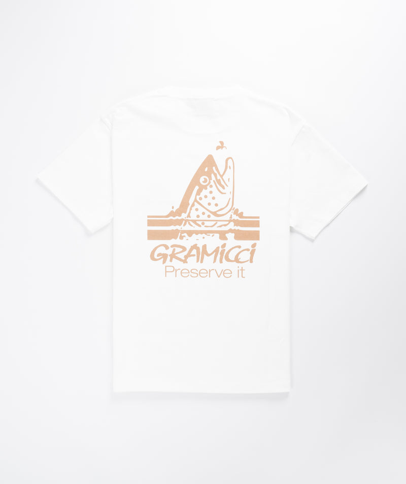 Gramicci Trout Tee - White