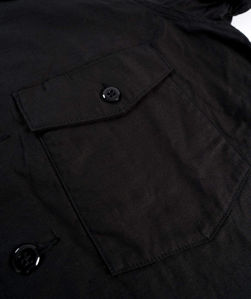 Needles Short Sleeve Fatigue Shirt - Black