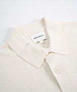 Norse Projects Rollo Cotton Linen SS Shirt - Kit White