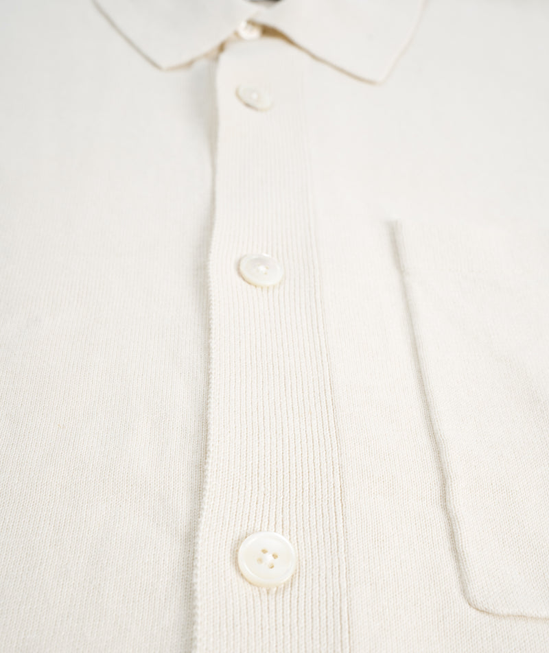 Norse Projects Rollo Cotton Linen SS Shirt - Kit White