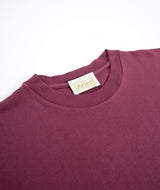 Aries Temple Short Sleeve Tee - Burgundy