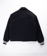 Aries Wool Varsity Jacket - Black