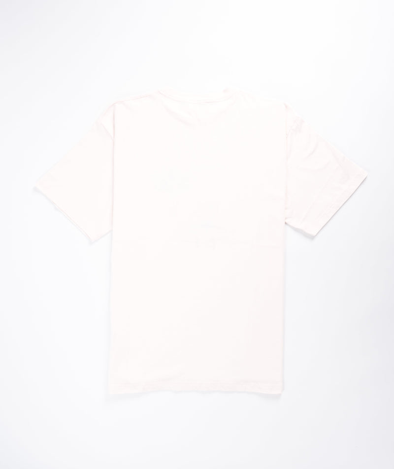 Aries Temple Short Sleeve Tee - Pale Pink