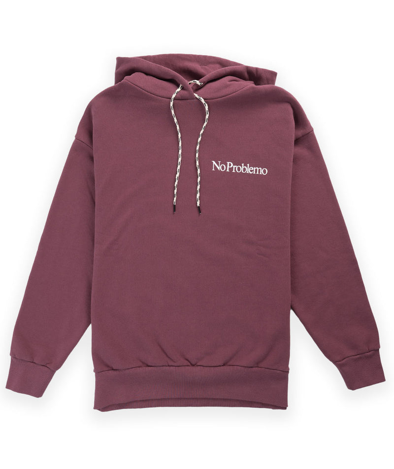 Aries Mini Problemo Hoodie - Burgundy