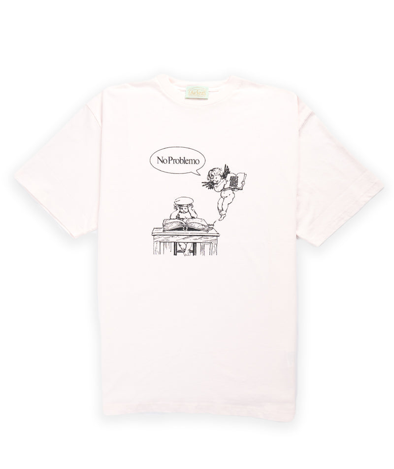 Aries Cherub Short Sleeve T-Shirt - Pale Pink