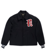 Aries Wool Varsity Jacket - Black