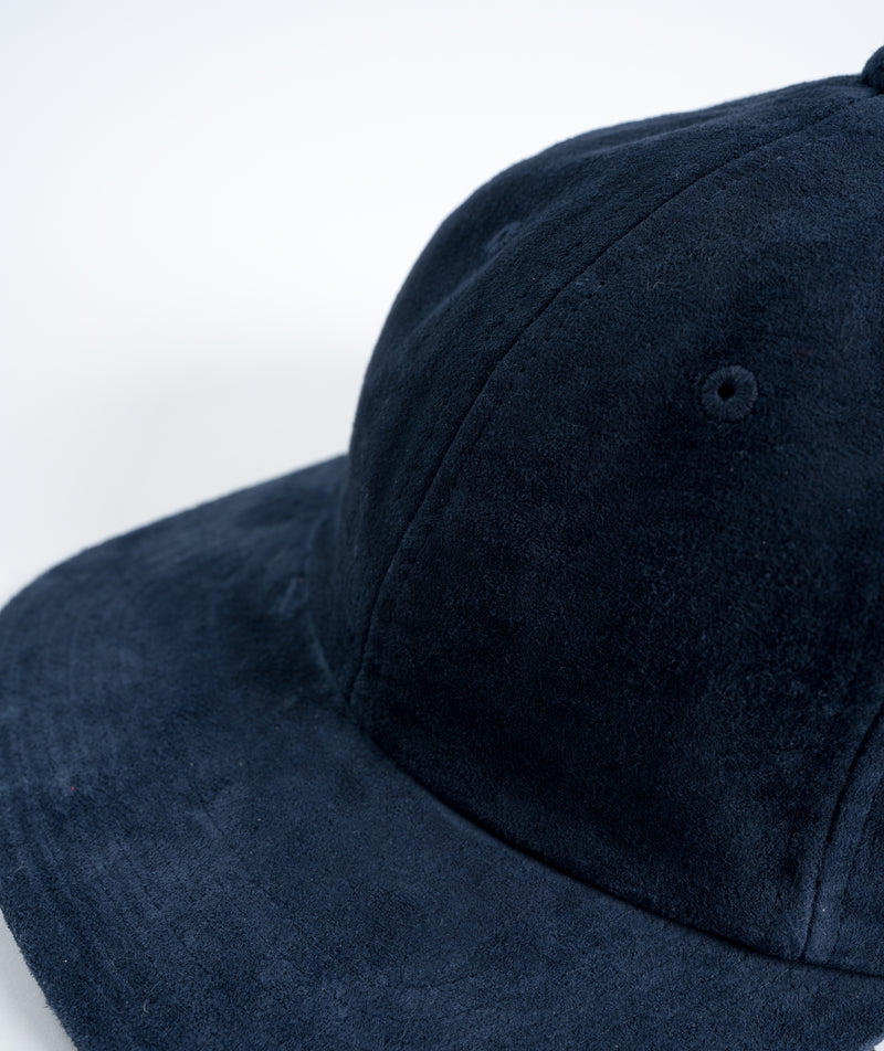 Beams Plus 6Panel Water Repellent Suede - Navy