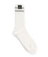 Beams Plus Schoolboy socks - White/Grey